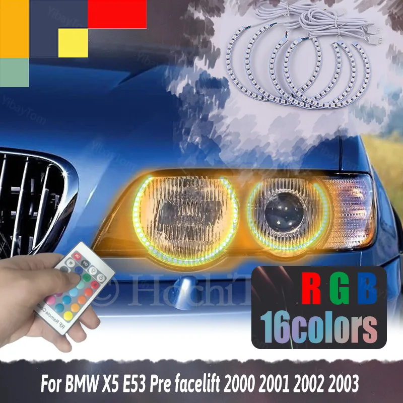 Для BMW X5 E53 предварительно 2000 2001 2002 2003 дневные ходовые огни светильник DRL
