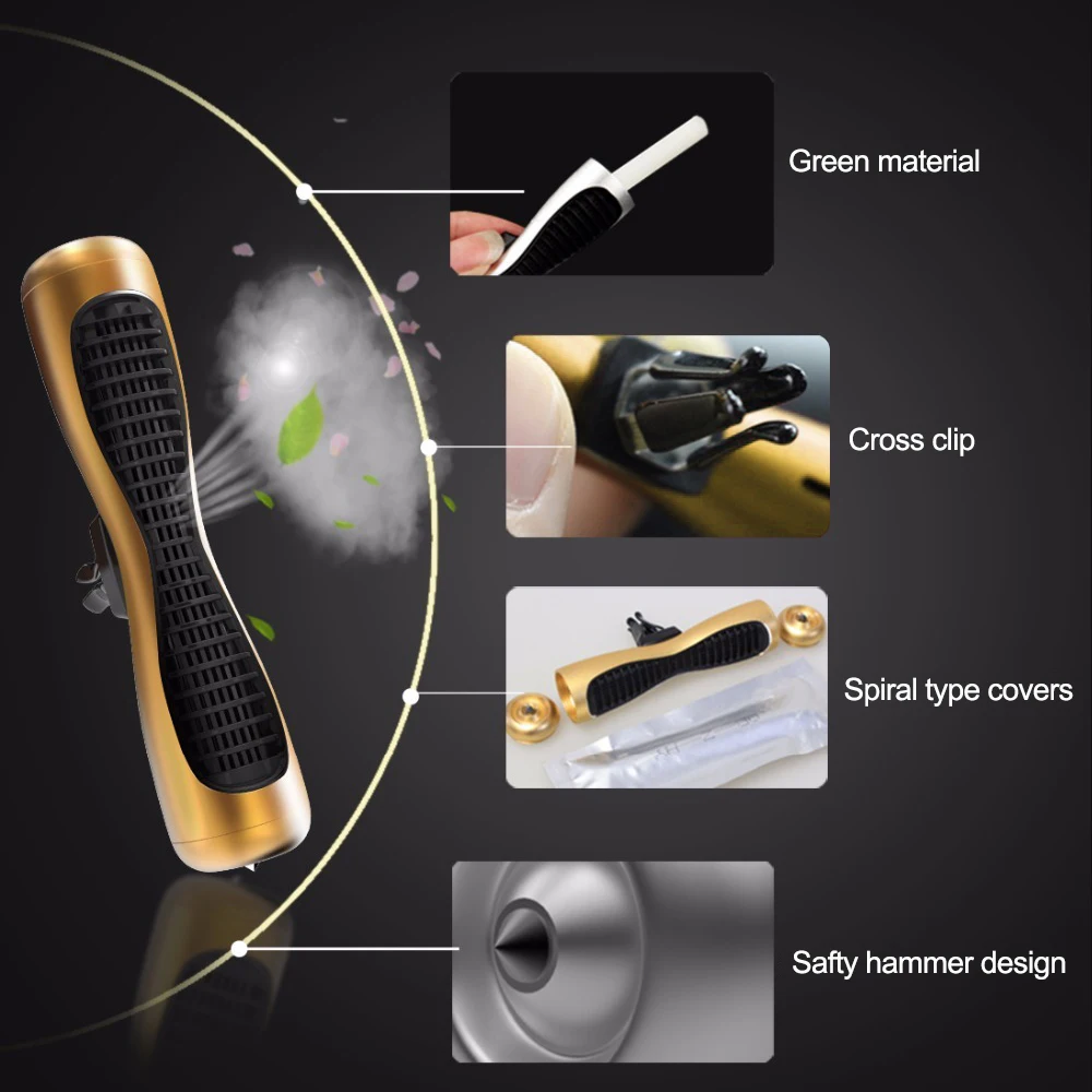 Алюминиевый металлический автомобильный освежитель воздуха Арома диффузор с