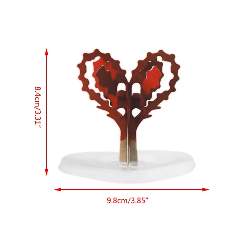 

Paper Tree Blossom Love Heart Magic Christmas Trees Toy Children Birthday Gifts 63HE