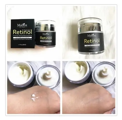 MABOX ретинол 2.5% увлажнитель для лица крем против старения акне Гиалуроновая
