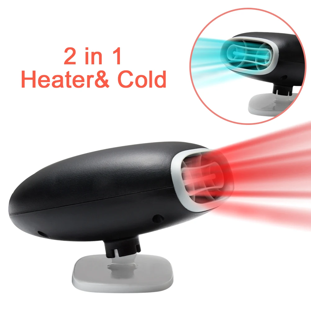 12 V 150 W быстрый нагрев обогреватель Керамика поворота основы влагоулавливатель