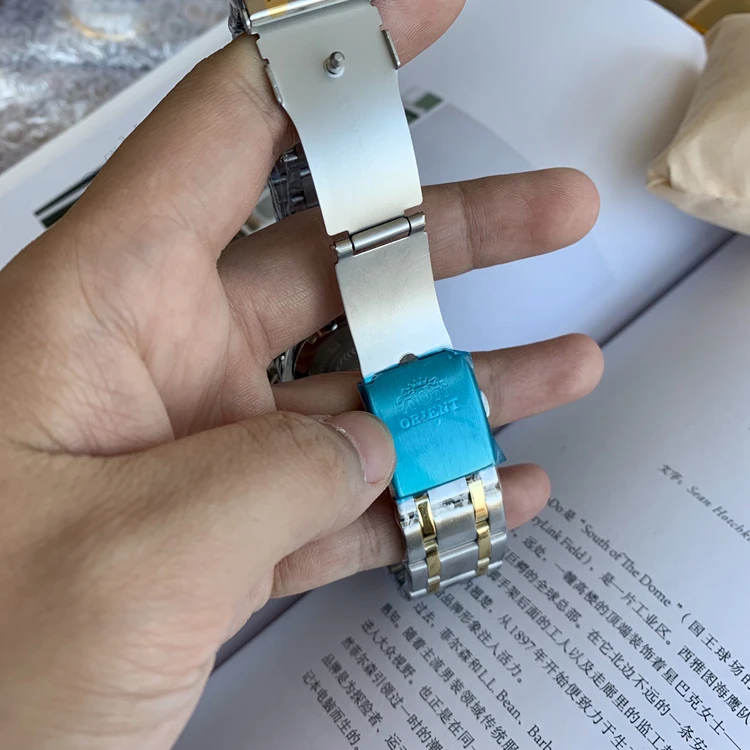 

Luxury Brand DESIGN Mens Watch Automatic Self-wind Mechanical Clock Orient- Watch 100M Waterproof Wristwatch Relogio Masculino
