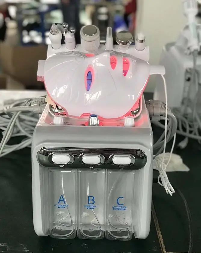 7 в 1 гидравлическая машина для лица RF омоложение кожи Микродермабразия