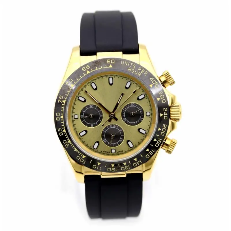 

2021 New Classic Automatic Mechanical Mens Watches Ceramic 316L Fashion Top Quality Designer Watches Black Blue Ceramic Bezel