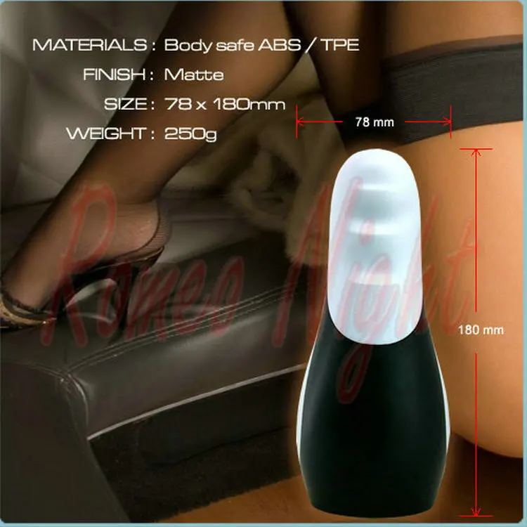 YouCups воин рукавом-белый 12 Режимы вибрации Электрический Мужской Вибратор