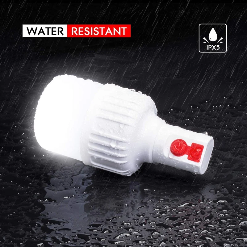 

4Pack Rechargeable Camping Lantern LED Waterproof Camping Lights for Camping Emergency Hilking Travel