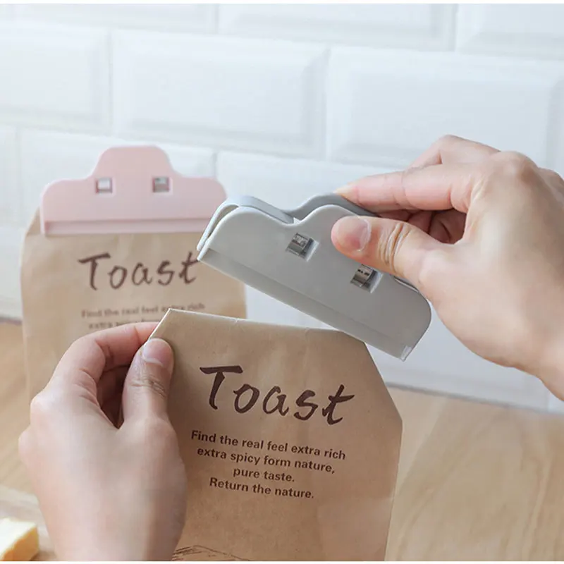 2 Pcs Strongly Snack Bag Sealing Clip Machine ABS Food Package Sealer Home Kitchen Storage Accessories Clamps | Дом и сад