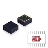 motion sensors transducers lis2dh12tr digital sensors x y z axis %c2%b12g 4g 8g 16g 0 5hz 672hz 12 lga 2x2 accelerometer