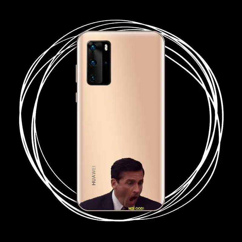 

The Office TV series Phone Case Transparent for Huawei P honor 8 10i 20 30 40 smart 2019