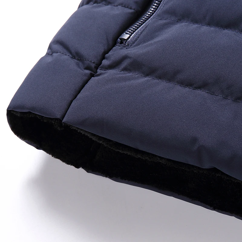 

BOLUBAO Fashion Men Hooded Vest Coat Winter Men's Solid Color Warm Vest Jacket Trendy Brand Casual Wild Vest Coats Male