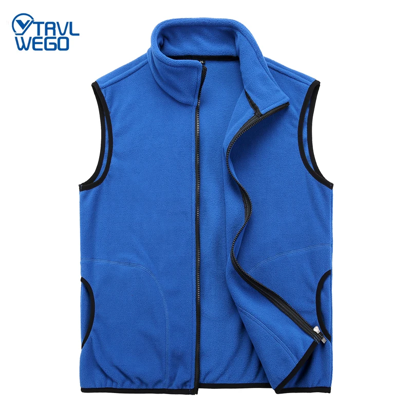 

TRVLWEGO Women Men Spring Autumn Warm Coat Outdoor Sport Climbing Fishing Riding Hiking Vest Lining Thermal Fleece Clothes