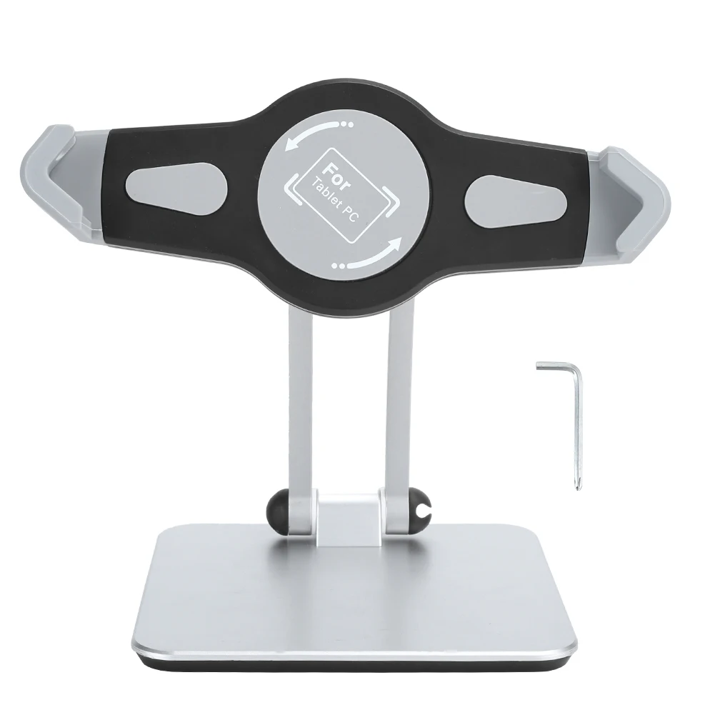 

7) защита от короткого замыкания 12 дюймовый планшетный ПК подставка держатель Multi‑Functional 360 градусов вращение Алюминий сплав на основе планш...