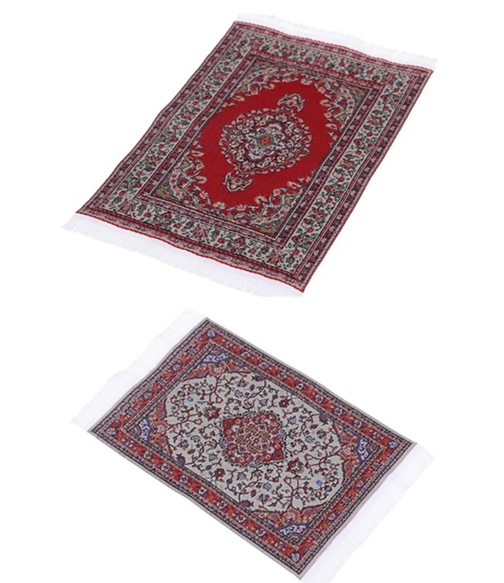 

1:12 Doll House Cartoon Pattern Turkish Carpet