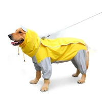 large dog clothes raincoat waterproof dog clothes point poncho pet clothes big dog hooded coat poncho pet raincoat dropshipping