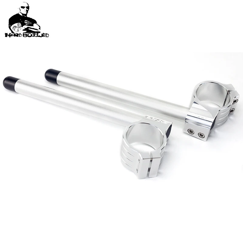 Для KAWASAKI ZX6R ZX 6R Универсальный Гоночный CNC регулируемый 41/46/50/51 мм зажим на руль
