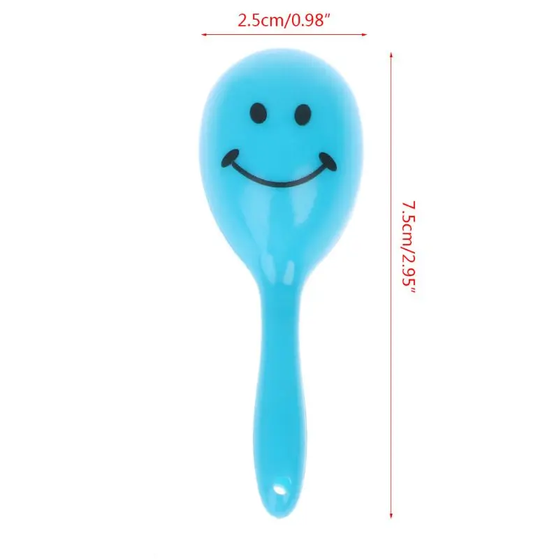 

24pcs 3\" Smiling Face Neon Maracas Fiesta Party Supplies Party Favors Noisemaker Mexican Party Decorations