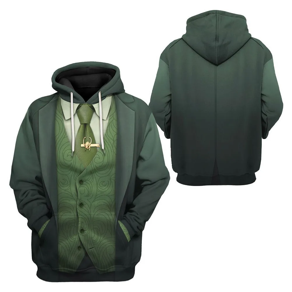 Толстовка Loki с капюшоном для косплея пуловер взрослых свитшот пальто куртка |