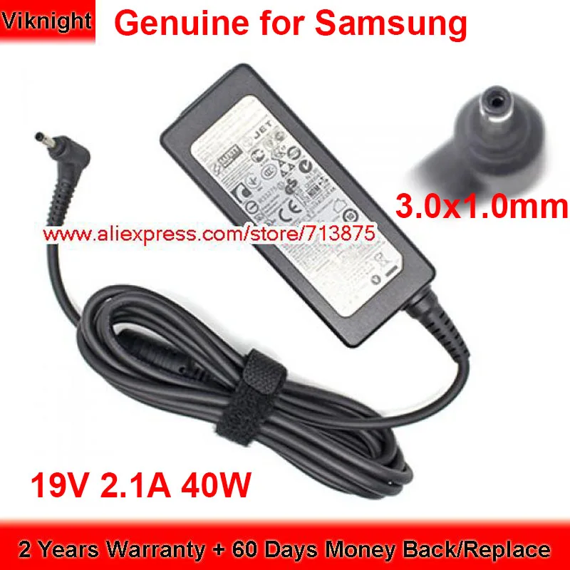 Оригинальный 19V 2.1A AD-4019P адаптер переменного тока для SAMSUNG NP900X3C 11 6 Ihch ATIV Smart PC XE500T1C