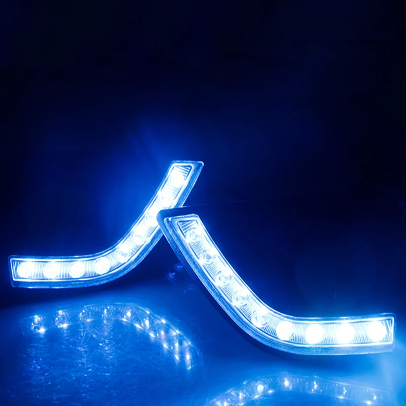 Светодиодный ные дневные ходосветильник drl с функцией диммера для Toyota MARK X REIZ 2011 ~