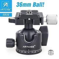 artcise eb36 tripod ball head low profile tripod head panoramic lower gravity center design smooth operation max load 15kg33lbs