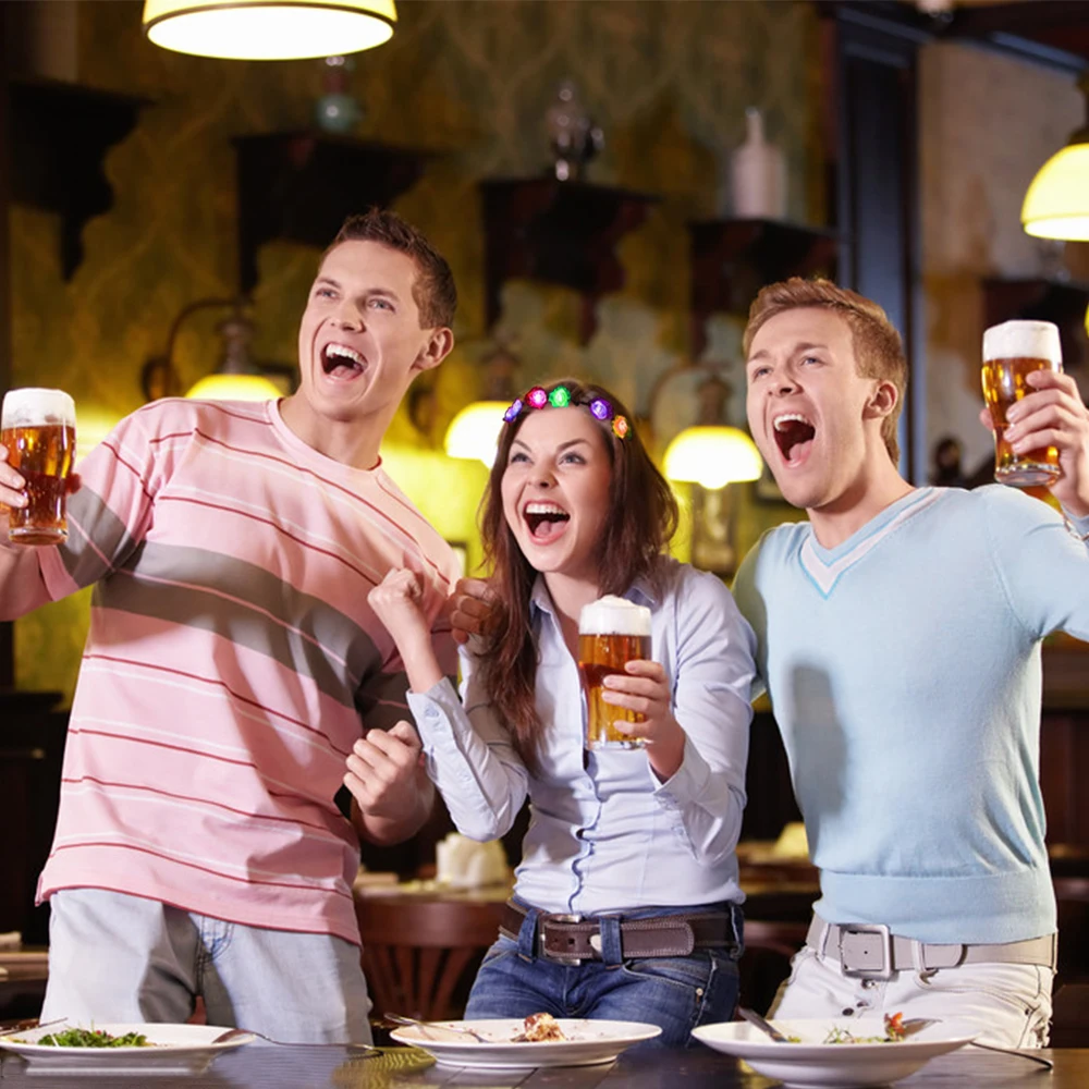 Светодиодная Цветочная повязка на голову светящиеся игрушки для девочек