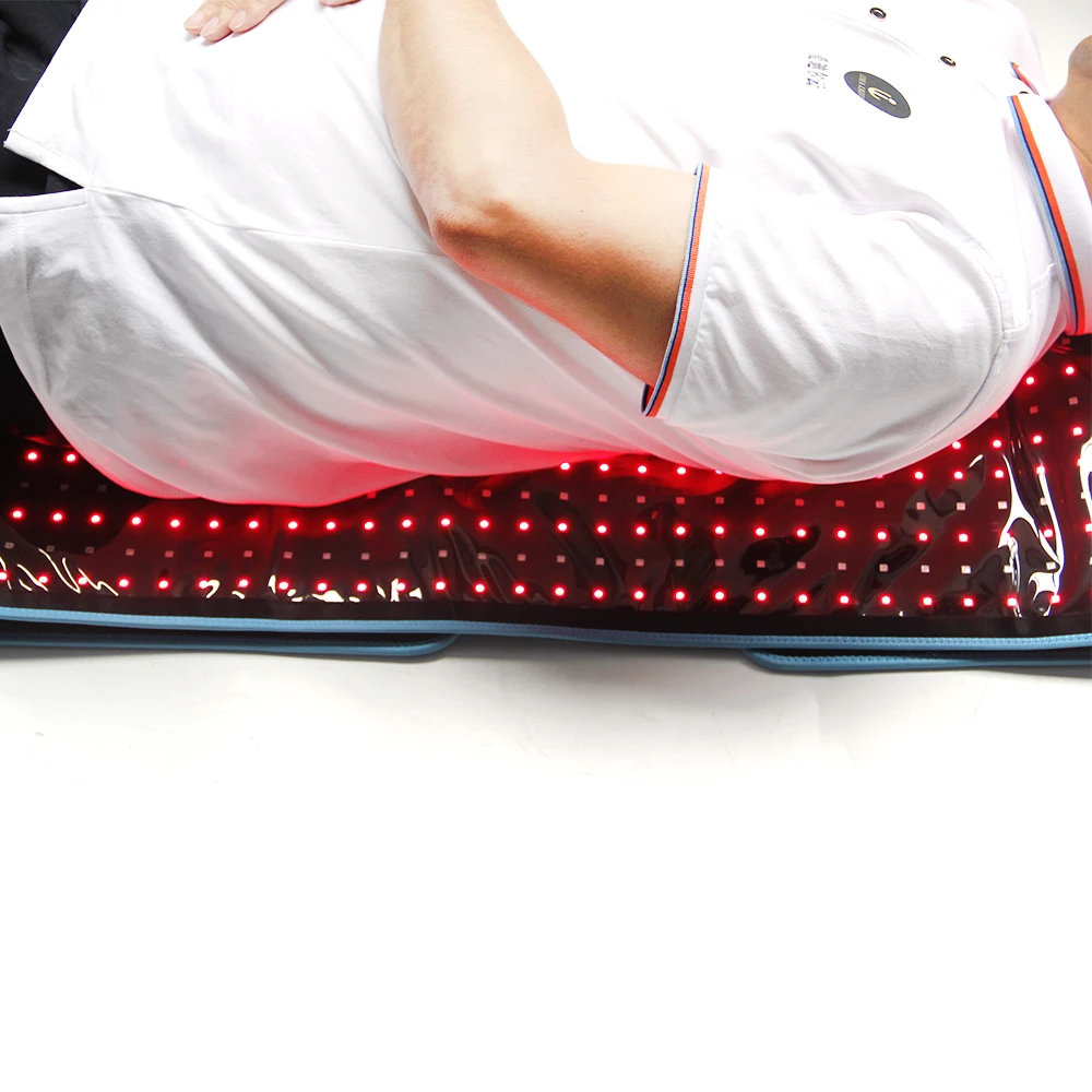 

Red Light Therapy Belt 660nm LED Red Light and 850nm Near-Infrared light Treatment, Fade Scar and Spot Relieve Muscle Pain