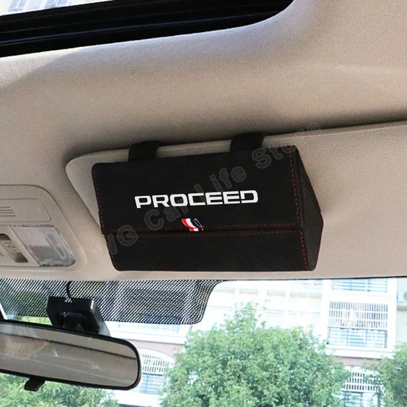 

Car Sunglass Holder For Kia Proceed Car Sunglasses Case Sun Visor Vehicles Accessories