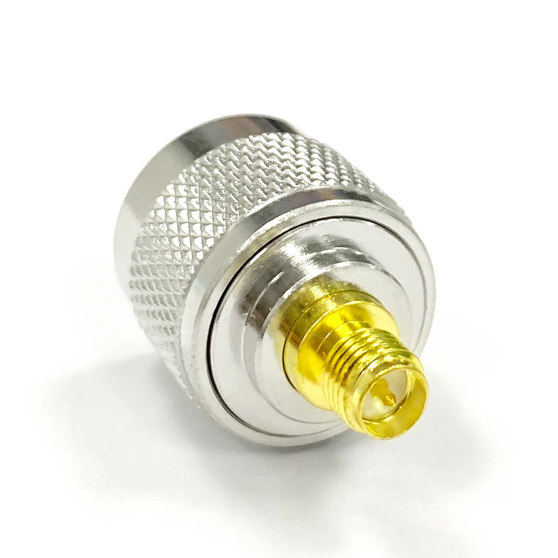

1PC N Male Plug To RP-SMA Female Jack Inner Pin RF Coax Adapter Convertor Straight NEW For WIFI Antenna