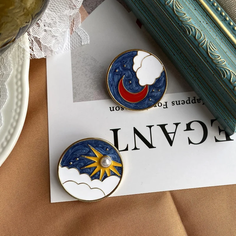 Корейский Новый Ван Гог Звездная ночь Подсолнечник масляная живопись кабошон