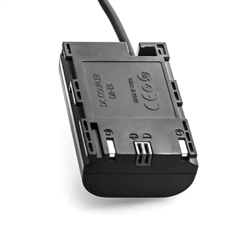 D-TAP B-type к LP-E6 адаптер для фиктивного аккумулятора питания DC муфта для Canon 5D2/5D3/5D4/6D2/60D/7D2/70D/80D/5DSR DSLR камеры