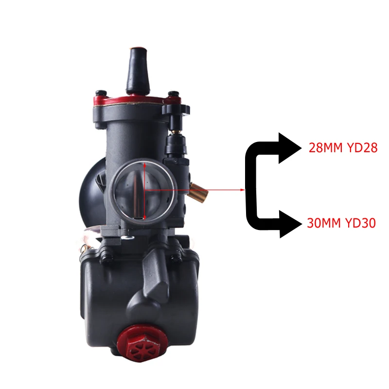 

Carburetor Koso OKO YD 28mm 30mm Modified PWK Carburetor Parts Scooters With Power Jet For ATV Racing Motorcycle