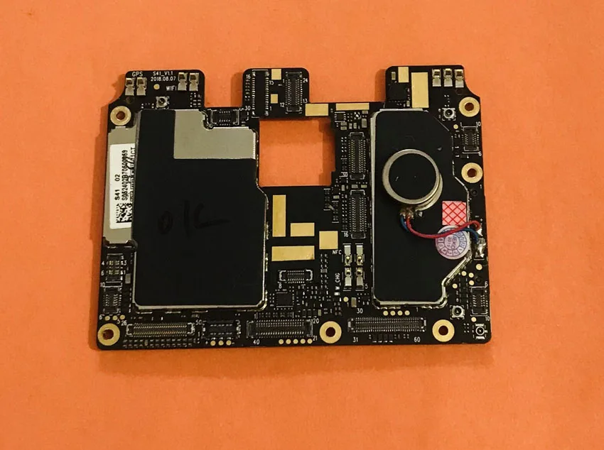 Старая оригинальная материнская плата 6 ГБ ОЗУ + 128 Гб ПЗУ для Blackview BV9700 Pro Helio P70 Octa