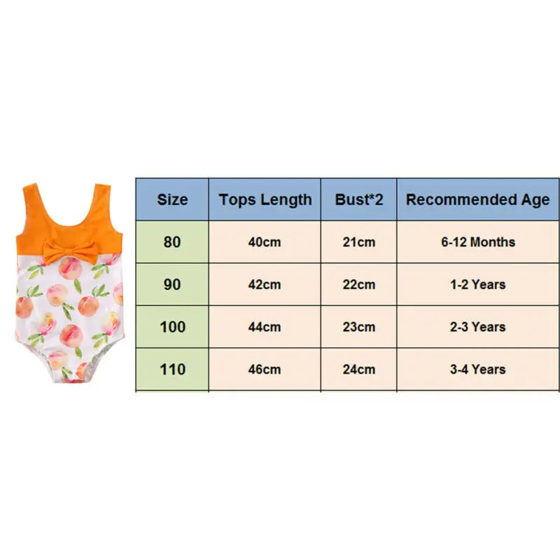 One Piece Swimwear Kids Baby Girls Bow Bikini Swimsuit Bathing Suit Beachwear | One-Piece Suits