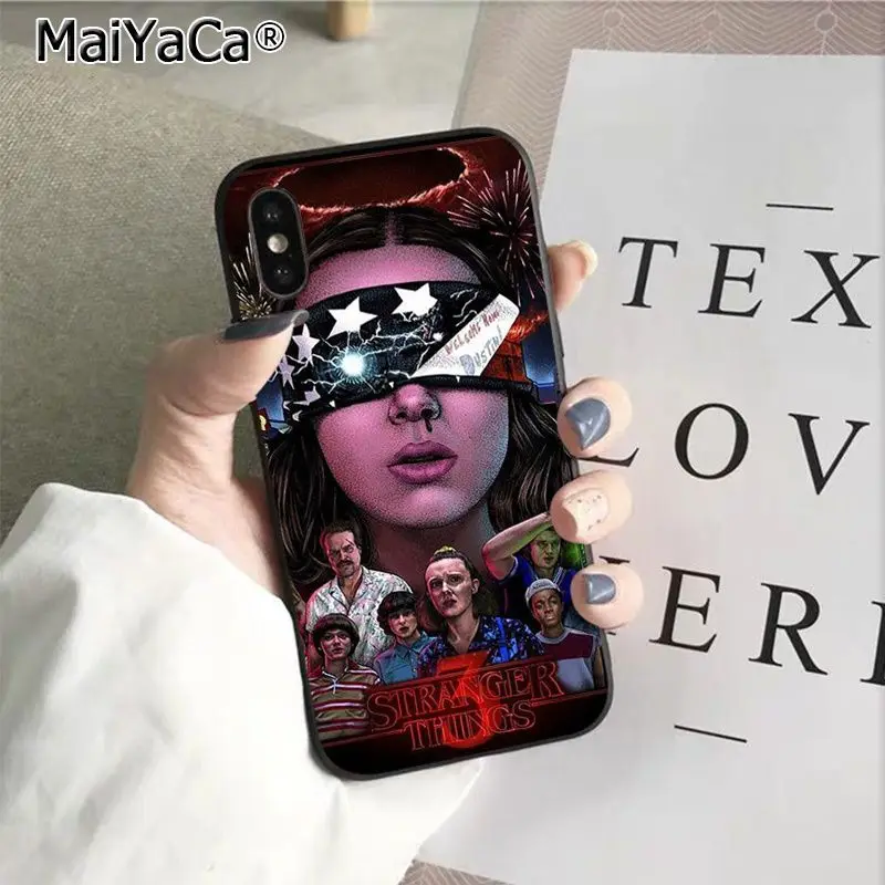 MaiYaCa ТВ Финн вольфхард странные вещи Модный чехол для телефона Apple iphone 11 pro 8 7 66S Plus X 5s SE XS XR XS MAX fundas