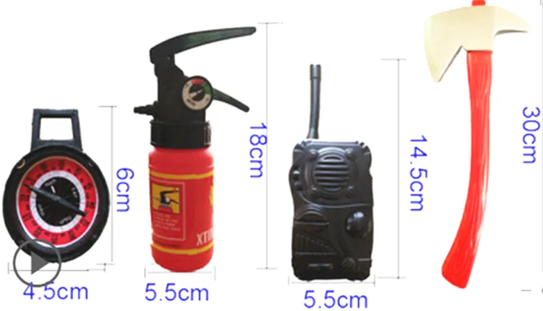 Пожарный костюм для косплея пожарная машина карнавальный маскарадный suitibal