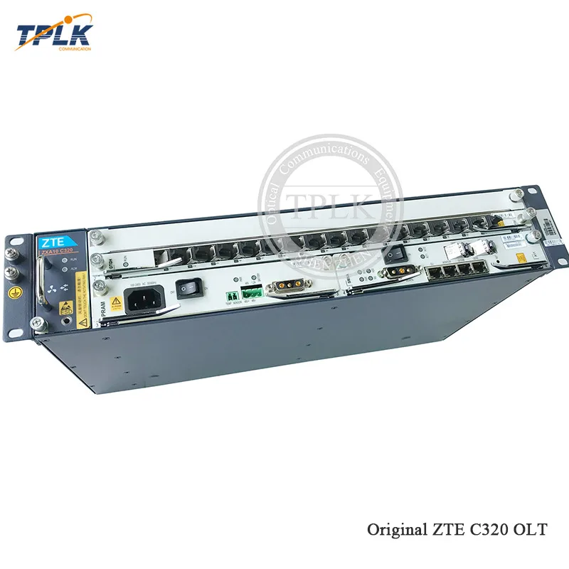 Лучшая цена MINI C320 zte C320 шасси OLT GPON EPON AC источник питания с 1* 1GE SMXA/1+ 1* коляска(220/110 В)+ 16 портов GTGH C
