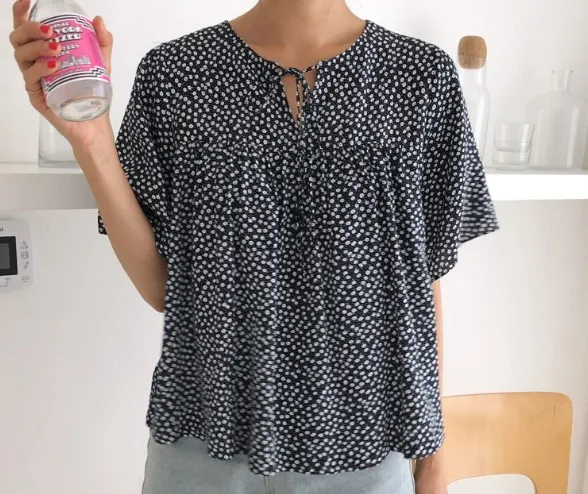 Новинка красная летняя рубашка с короткими рукавами для девочек рубашки