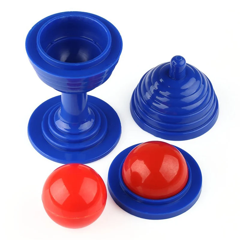 

1 Set Random Color Trick Toy Ball And Vase Set For Kids Gift Close Up Props Tricks Disappearing Ball Vase Toy