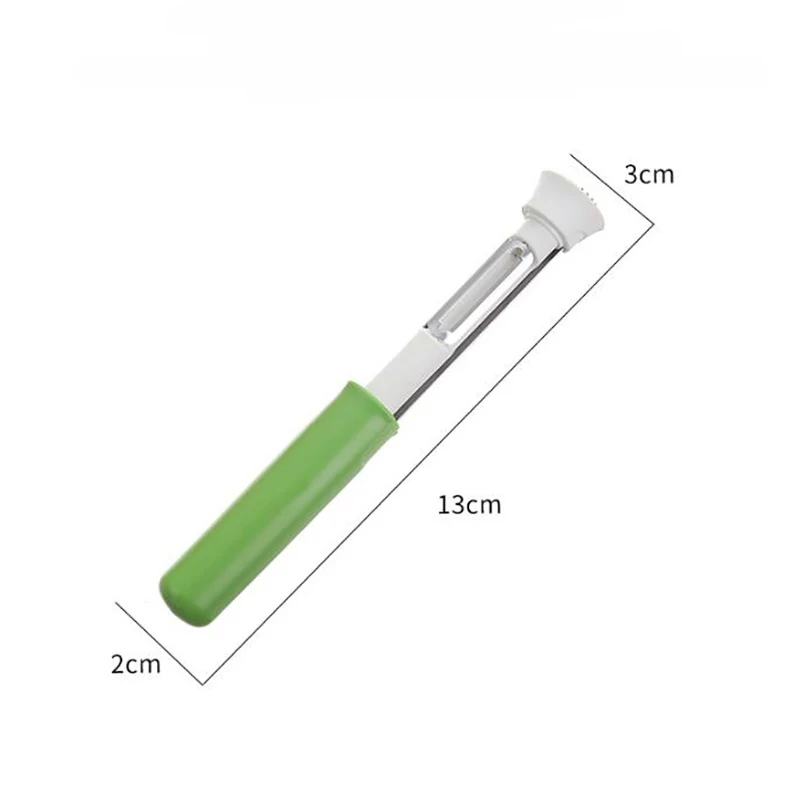

Fruit Peeler Two-in-one Shrinking Fruit Seed Remover Apple Pear Corer Kitchen Tool Fruit Peeling Core Tool