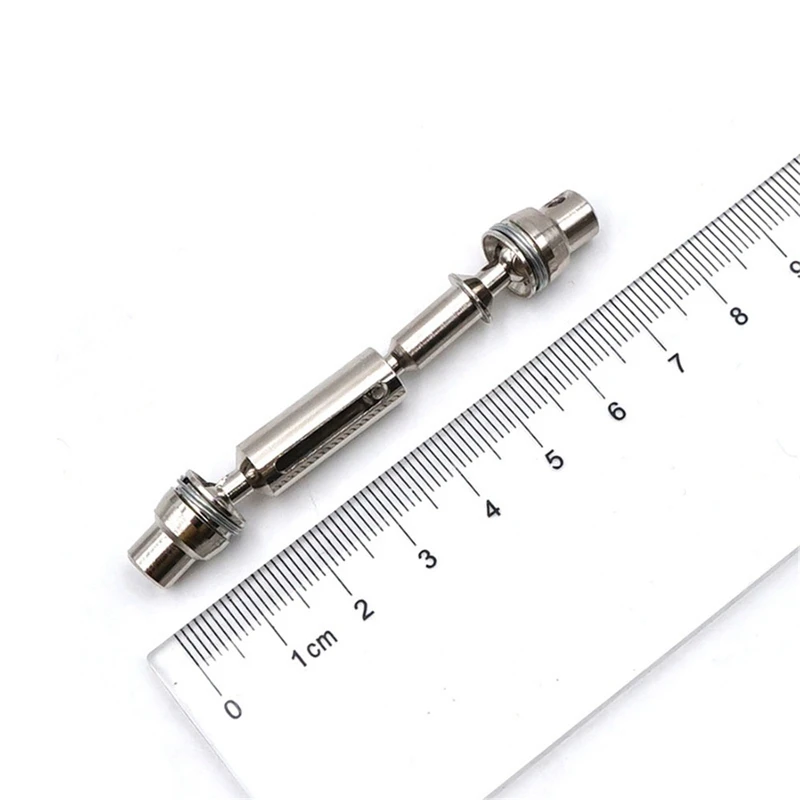 RC Car Accessories Transmission Drive Shaft for WPL B1 B16 B24 B36 C1 C24 C34 JJRC Q60 Q61 Q65 MN 90 Parts Silver | Игрушки и хобби