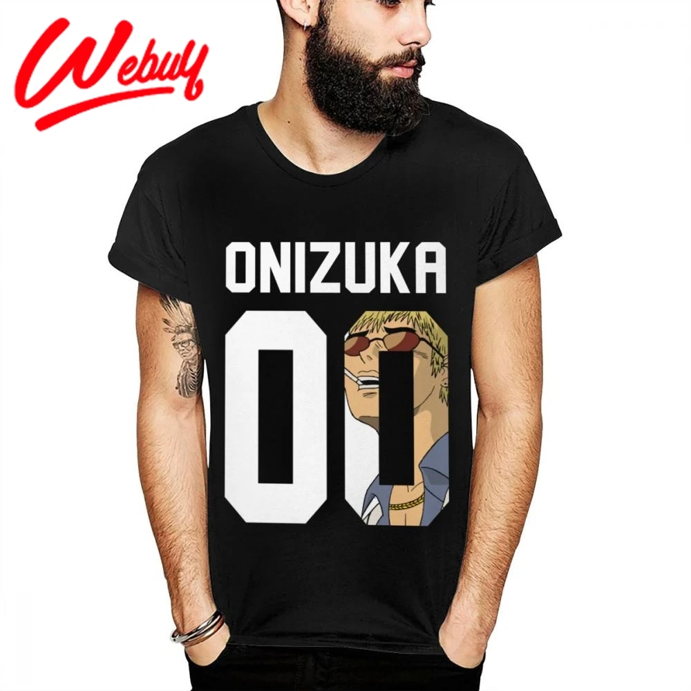 Футболка для мужчин в стиле хип хоп с изображением учителя Onizuka японская футболка