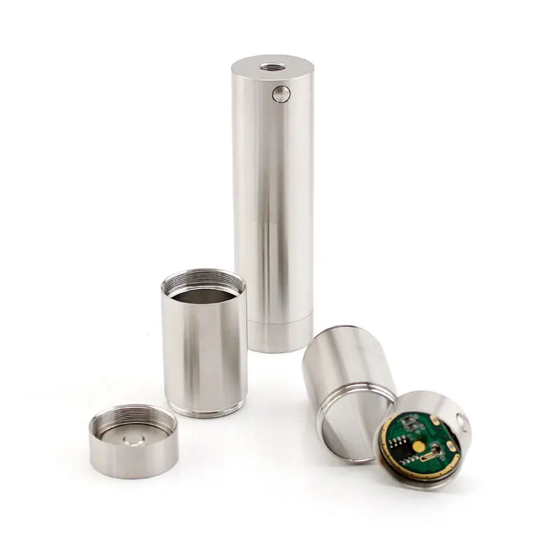SXK Atto Mech Mod with Bastard RTA 316ss Style 18350/18650 Battery Vaporizer Mechanical 22mm vape | Электроника