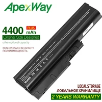 apexway 11 1v 4400mah battery for lenovo t60 thinkpad r60 0656 r60 0657 r60 0658 t60 1953 1954 t61 6458 for lenovo r500