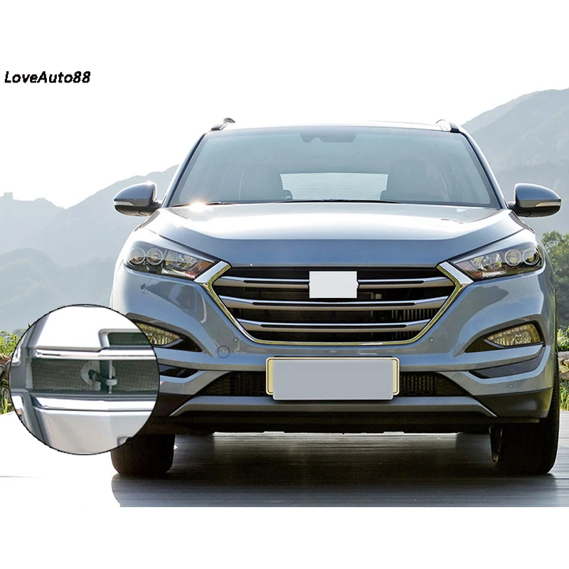 Для hyundai Tucson Автомобильная сетка для скрининга насекомых Передняя Решетка Вставка Сетка Передняя сетка для скрининга насекомых сетчатая решетка