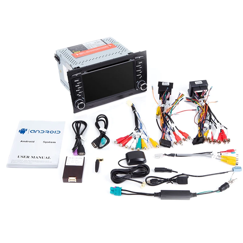 Автомобильный DVD плеер 2 Din Авторадио Android 8 1 для A4/S4 B6 B7 RS4 8E 8H 8F B9 Seat Exeo 2002 GPS