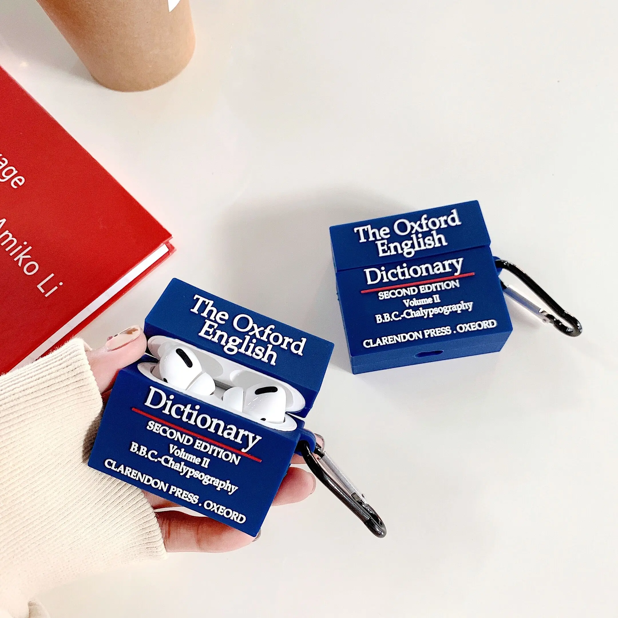 Хит продаж туфли оксфорды словарь чехол для переноски 1 2 зарядным устройством 3D