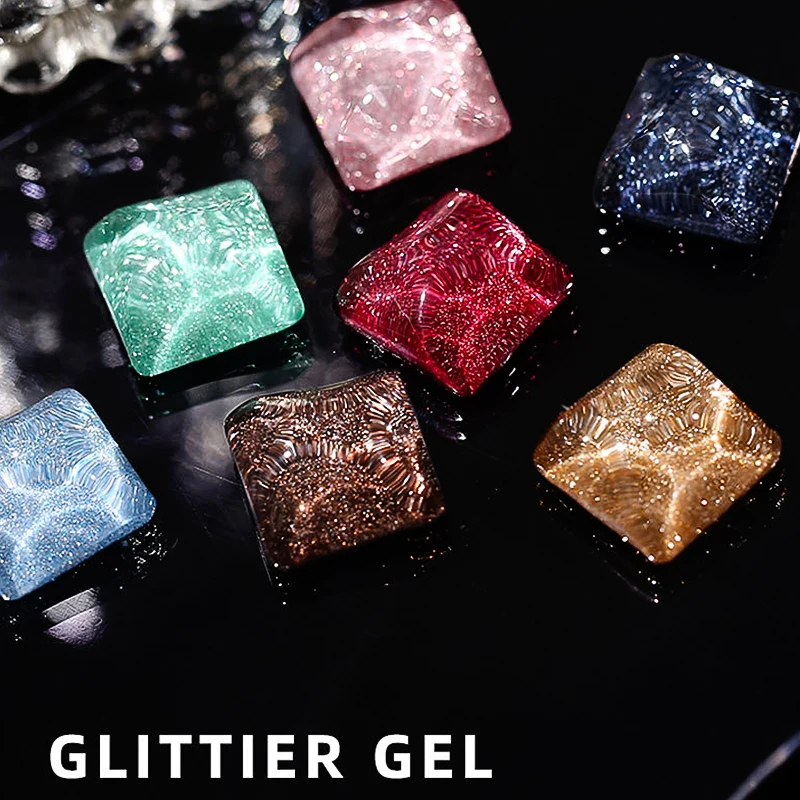 Новинка 2021 блестящий диско-сверлильный гель Блестящий Алмазный лак для ногтей