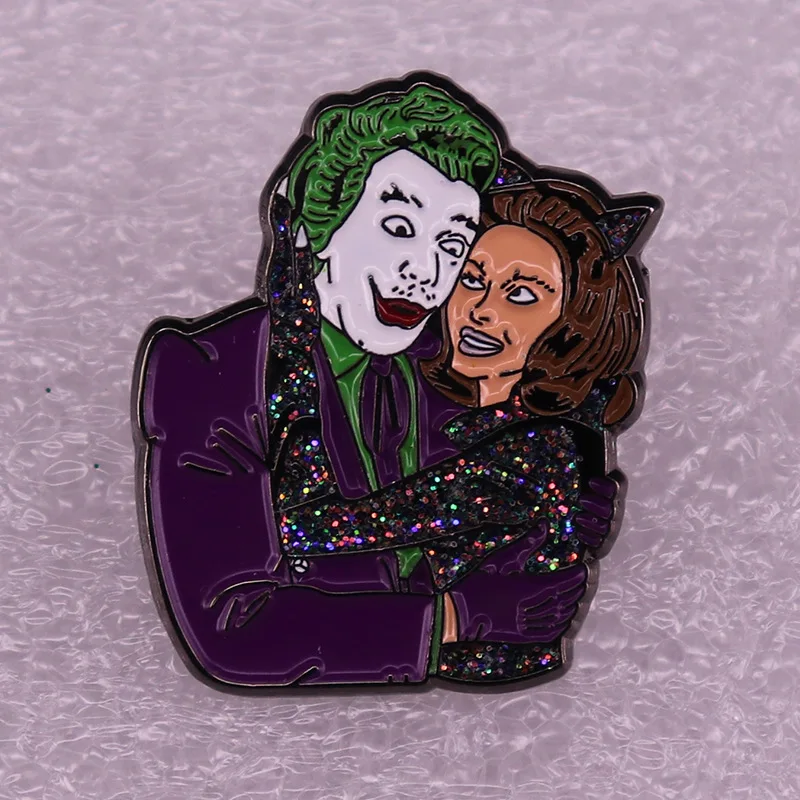 

Новинка блестящая эмалированная булавка для объятий подарки для фанатов кино Ювелирная брошь