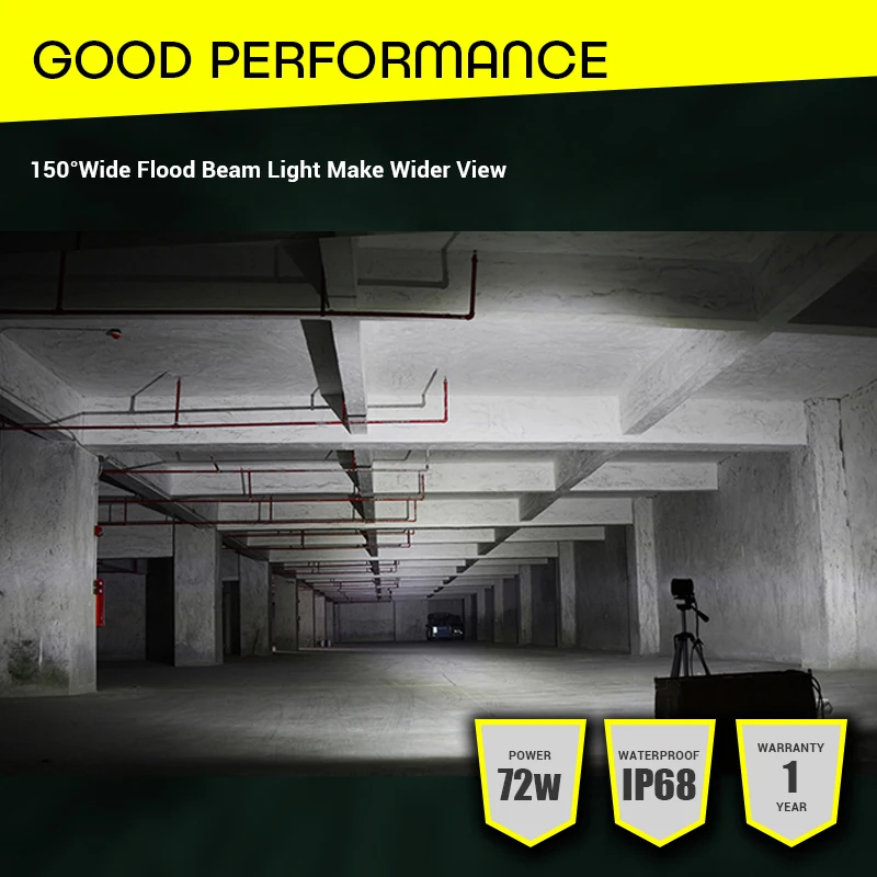 4 &quot5&quot дальнего света тумана внедорожный светодиодный рабочий Автомобиль