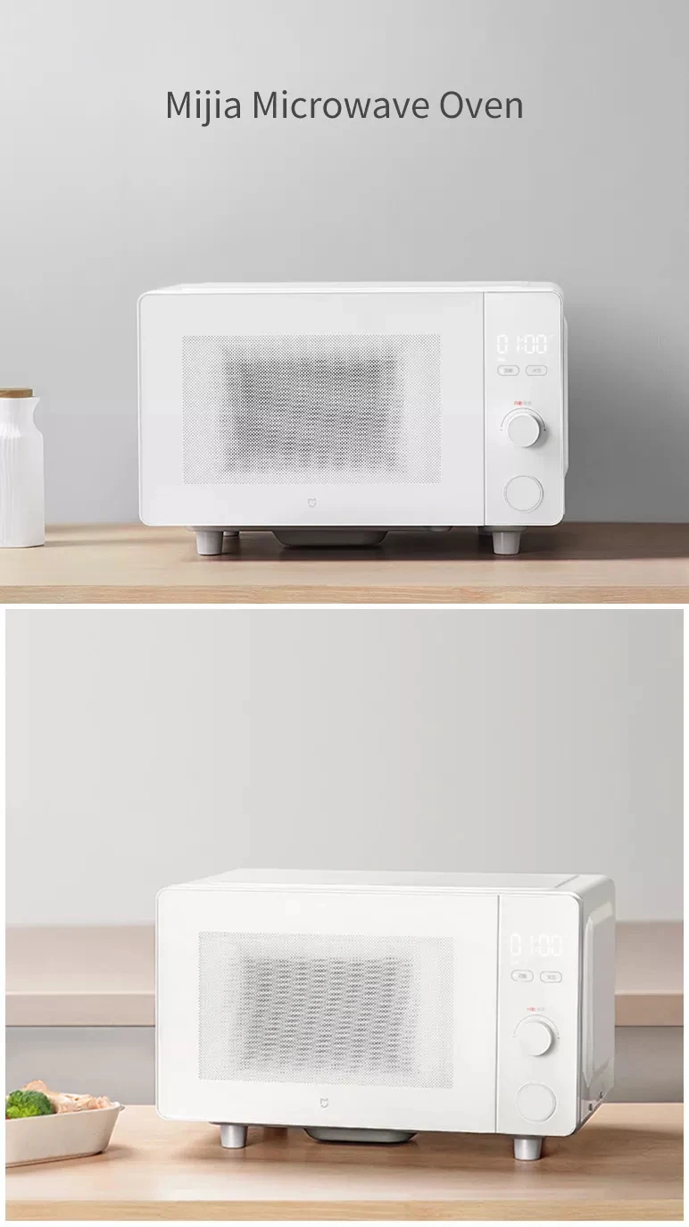 Xiaomi Mijia микроволновая печь 20л 700 Вт Toshiba магнетрон быстрый нагрев плоская грелка нагревательная плита Smart Mijia приложение управление